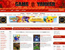Tablet Screenshot of gameyanker.com